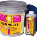 UZIN MK 92 S 2K PUR Parkettkleber (helle Holzarten) - 10 kg ...